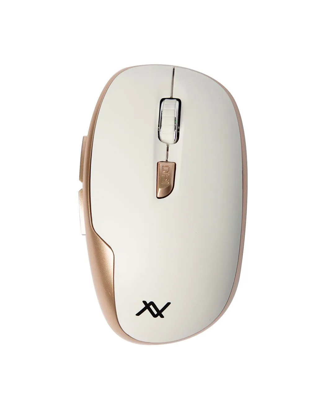 L’AVVENTO MO34W 2.4GHz Wireless Mouse - White x Gold